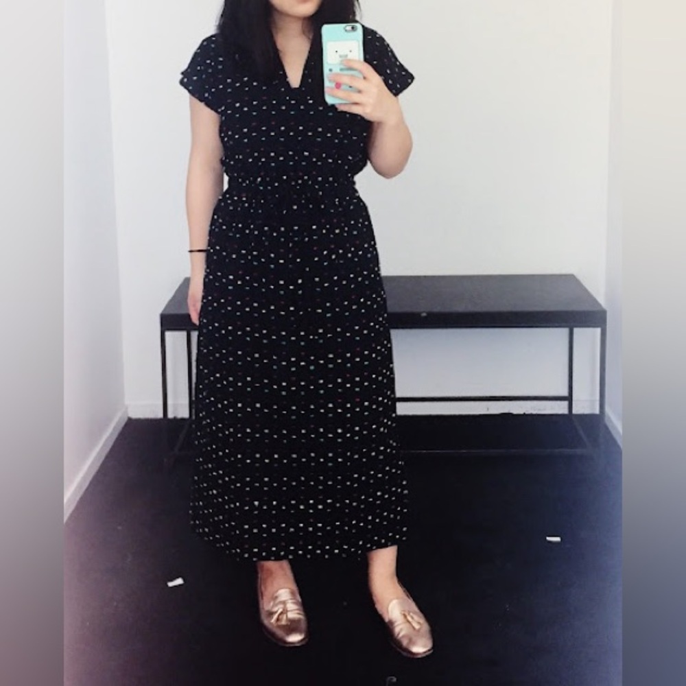 Ace & Jig Atwood Midi dress in Carnival sz M